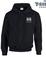 Load image into Gallery viewer, Black BSD Hoodie
